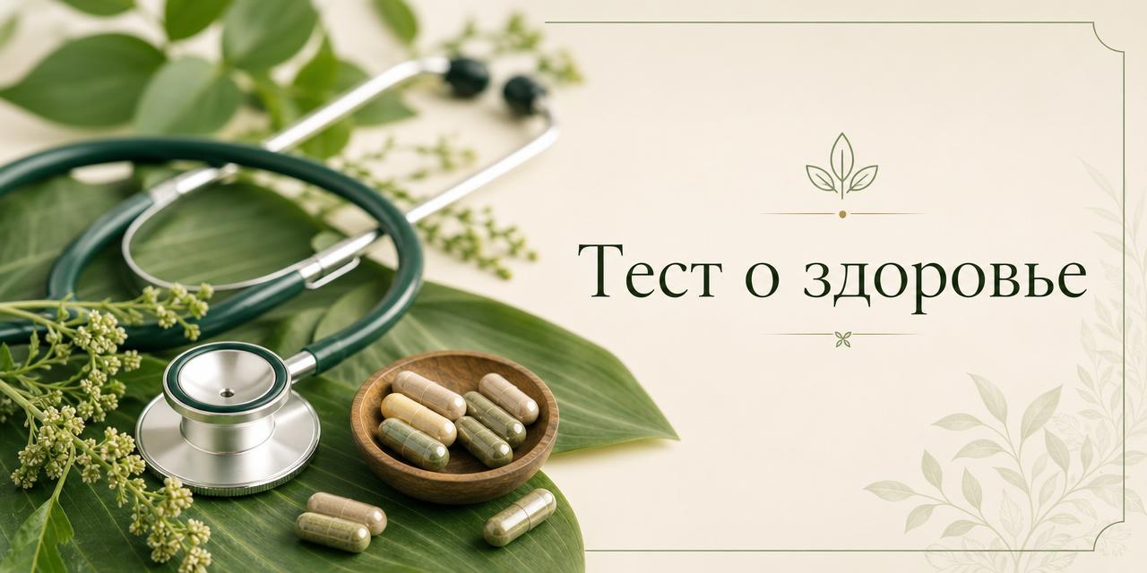 Тест о здоровье